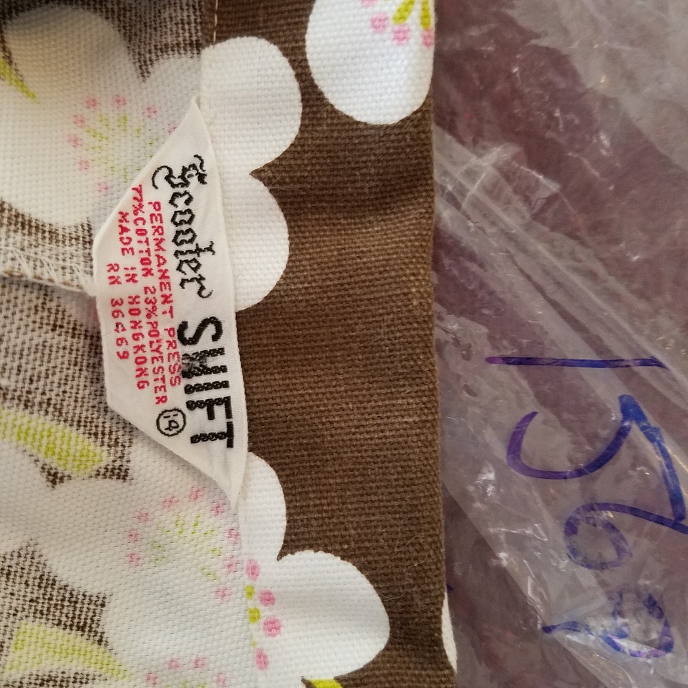 Scooter Shift Vintage Mod Retro Romper & Earrings - image 8